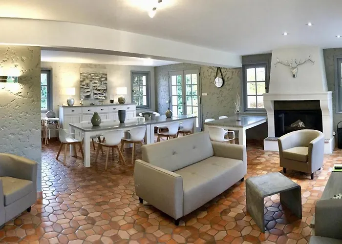 Spacieuse Et Elegante Avec Grand Parc Arbore, Et Equipements Pour 14 Personnes - Fr-1-510-2